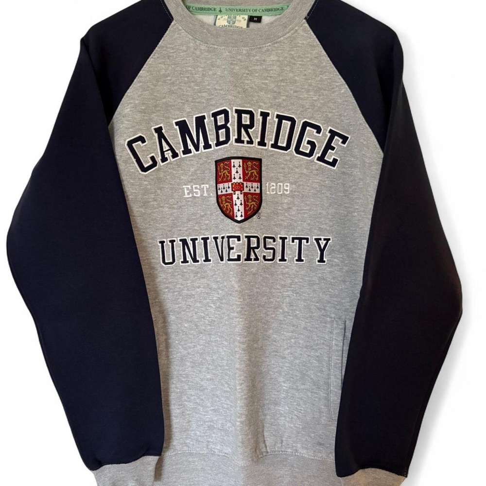 Cambridge University sweatshirt